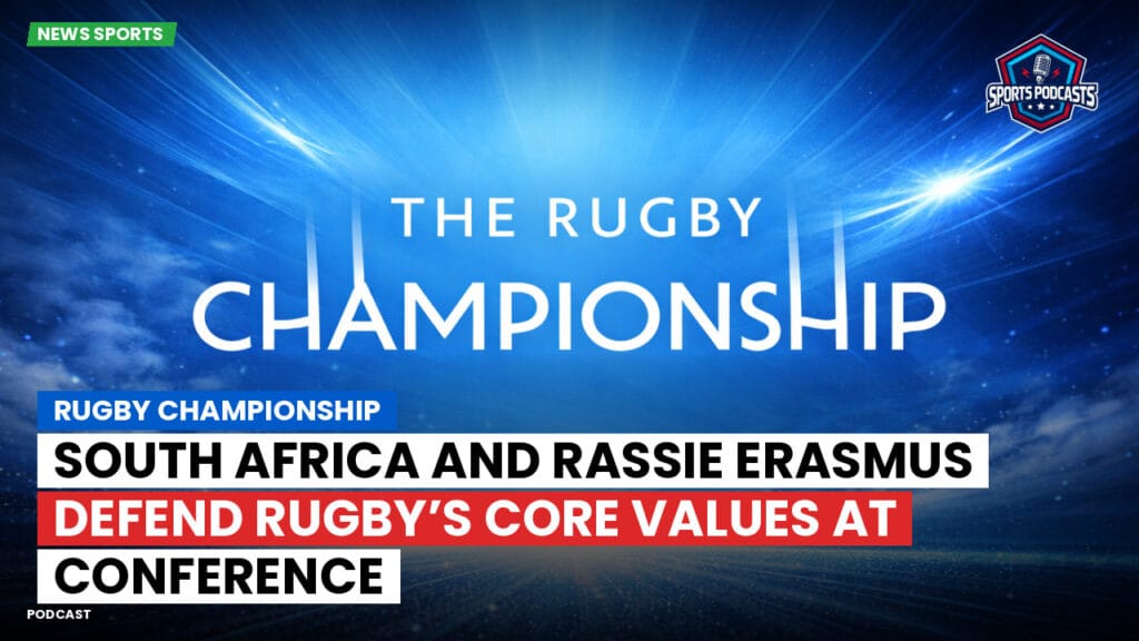 Rugby Championship Podcast: Rugby Championship : South Africa and Rassie Erasmus defend rugby’s core values at conference