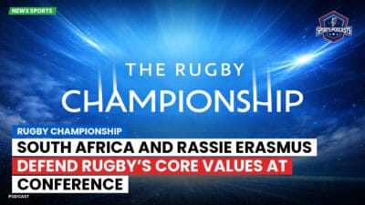 Rugby Championship Podcast: Rugby Championship : South Africa and Rassie Erasmus defend rugby’s core values at conference