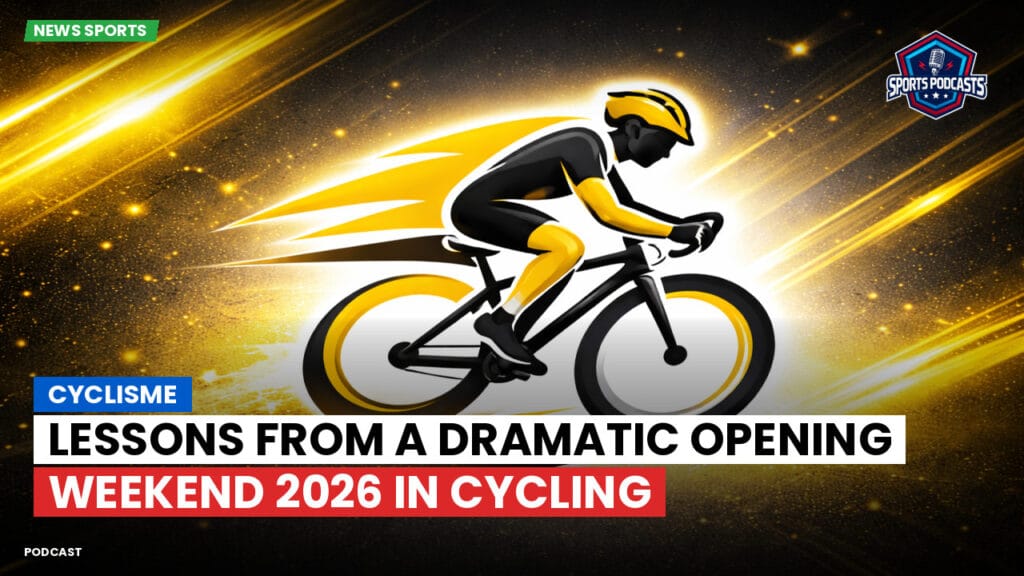 Cycling Podcast: Cyclisme : Lessons from a Dramatic Opening Weekend 2026 in Cycling
