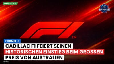 Formel 1 Podcast: Formel-1 : Cadillac F1 feiert seinen historischen Einstieg beim Großen Preis von Australien