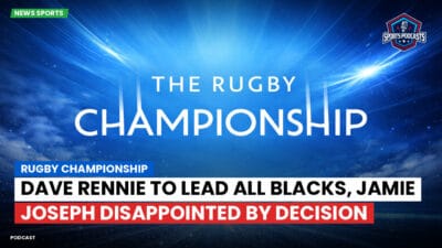 Rugby Championship Podcast: Rugby Championship : Dave Rennie to Lead All Blacks, Jamie Joseph Disappointed by Decision
