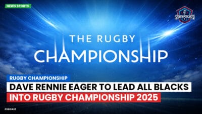 Rugby Championship Podcast: Rugby Championship : Dave Rennie eager to lead All Blacks into Rugby Championship 2025