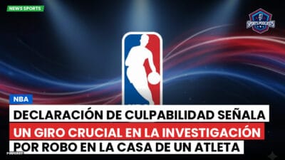 NBA Podcast: NBA : Declaración de culpabilidad señala un giro crucial en la investigación por robo en la casa de un atleta