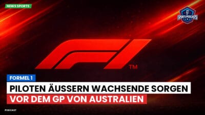 Formel 1 Podcast: Formel 1: Piloten äußern wachsende Sorgen vor dem GP von Australien