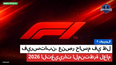 فورمولا 1 Podcast: فورمولا-1 : فيرستابن، عنصر حاسم في ظل التغييرات المنتظرة لعام 2026