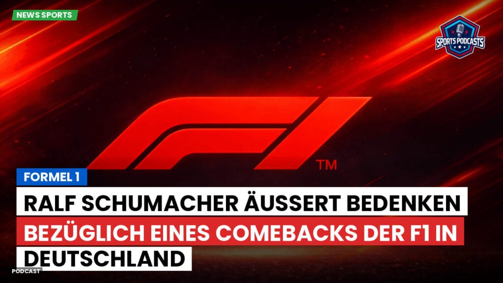 Formule 1 Podcast: Formel 1: Ralf Schumacher äußert Bedenken bezüglich eines Comebacks der F1 in Deutschland