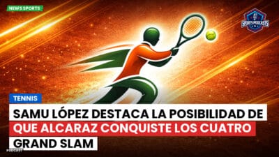 Tenis Podcast: Tennis : Samu López destaca la posibilidad de que Alcaraz conquiste los cuatro Grand Slam