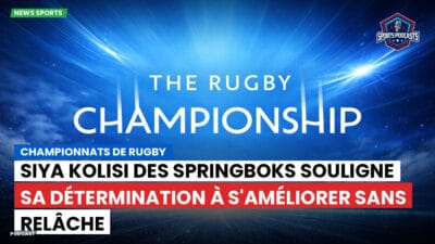 Rugby Championship Podcast: Championnats de rugby : Siya Kolisi des Springboks souligne sa détermination à s'améliorer sans relâche