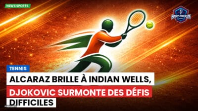 Tennis Podcast: Tennis : Alcaraz brille à Indian Wells, Djokovic surmonte des défis difficiles