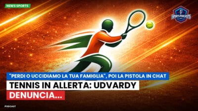 Tennis Podcast: "Perdi o uccidiamo la tua famiglia", poi la pistola in chat : Tennis in allerta: Udvardy denuncia...