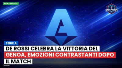 Serie A Podcast: Serie A : De Rossi celebra la vittoria del Genoa, emozioni contrastanti dopo il match