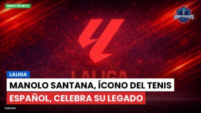 LaLiga Podcast: LaLiga : Manolo Santana, ícono del tenis español, celebra su legado