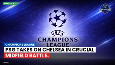 Premier League Podcast: Champions League: PSG Takes on Chelsea in Crucial Midfield Battle.