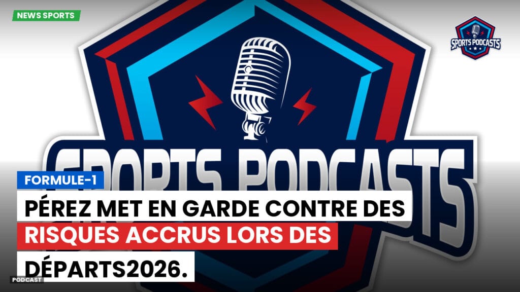 Formule 1 Podcast: Formule-1 : Pérez met en garde contre des risques accrus lors des départs2026.