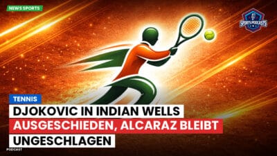 Tennis Podcast: Tennis : Djokovic in Indian Wells ausgeschieden, Alcaraz bleibt ungeschlagen