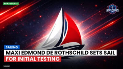 Sailing Podcast: Maxi Edmond de Rothschild Sets Sail for Initial Testing