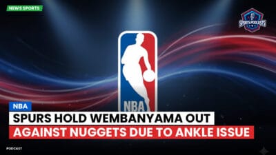 NBA Podcast: NBA : Spurs Hold Wembanyama Out Against Nuggets Due to Ankle Issue