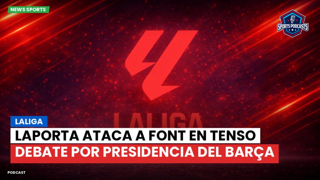 Laliga Podcast: LaLiga : Laporta ataca a Font en tenso debate por presidencia del Barça