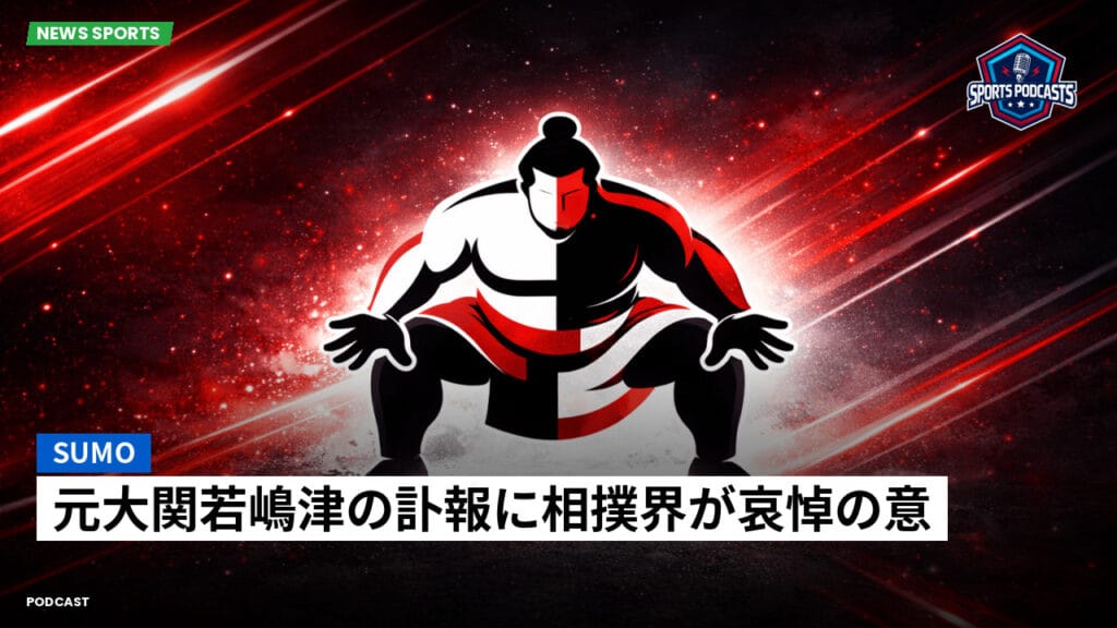 Sumo Podcast: 元大関若嶋津の訃報に相撲界が哀悼の意