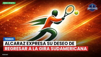 Tenis Podcast: Tennis : Alcaraz expresa su deseo de regresar a la gira sudamericana