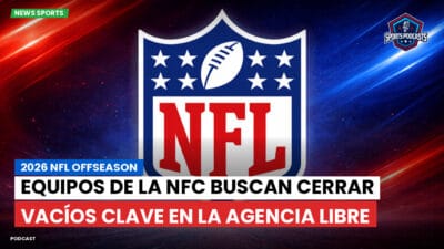 NFL Podcast: 2026 NFL Offseason : Equipos de la NFC buscan cerrar vacíos clave en la agencia libre