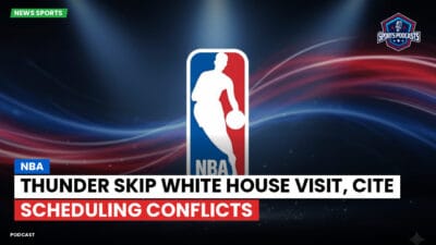 NBA Podcast: Thunder skip White House visit, cite scheduling conflicts