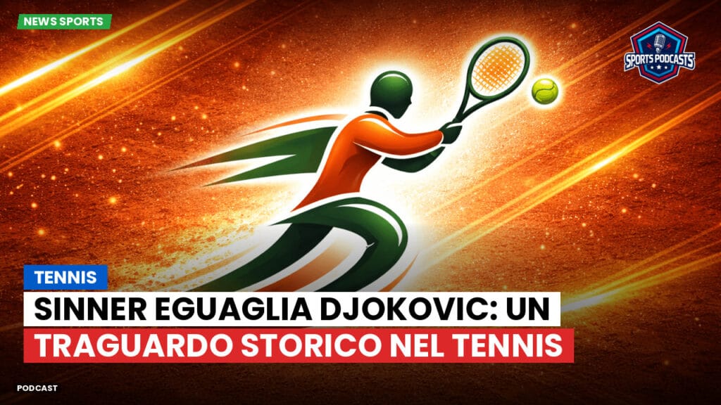 Tennis Podcast: Tennis : Sinner eguaglia Djokovic: un traguardo storico nel tennis