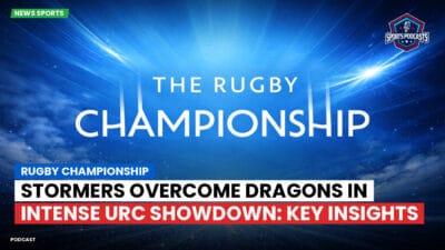 Rugby Championship Podcast: Rugby Championship : Stormers Overcome Dragons in Intense URC Showdown: Key Insights