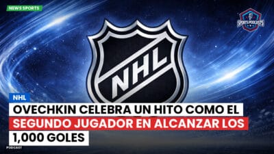 NHL Podcast: NHL : Ovechkin celebra un hito como el segundo jugador en alcanzar los 1,000 goles