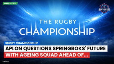 Rugby Championship Podcast: Rugby Championship : Aplon questions Springboks' future with ageing squad ahead of...