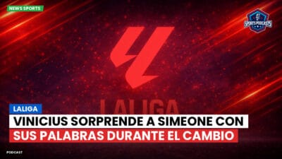 LaLiga Podcast: LaLiga : Vinicius sorprende a Simeone con sus palabras durante el cambio