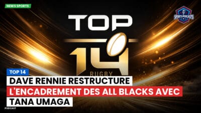 Top 14 Podcast: Top 14 : Dave Rennie restructure l'encadrement des All Blacks avec Tana Umaga