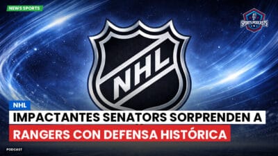 NHL Podcast: Impactantes Senators sorprenden a Rangers con defensa histórica