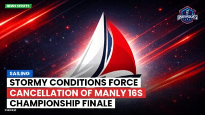 Sailing Podcast: Stormy Conditions Force Cancellation of Manly 16s Championship Finale