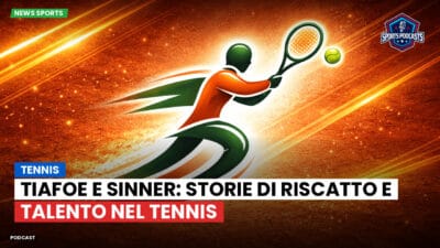 Tennis Podcast: Tennis : Tiafoe e Sinner: storie di riscatto e talento nel tennis