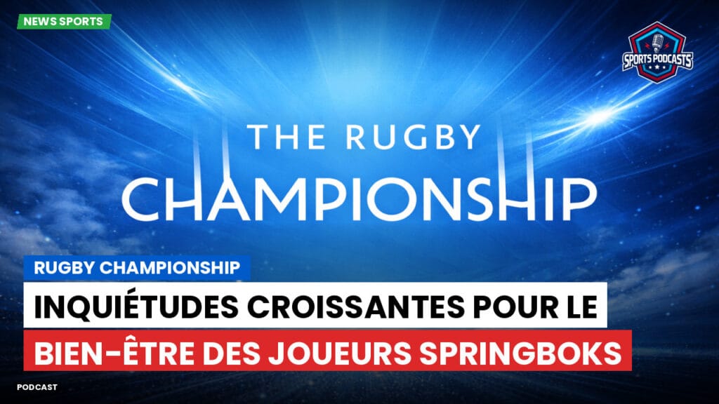 Rugby Championship Podcast: Rugby Championship : Inquiétudes croissantes pour le bien-être des joueurs Springboks