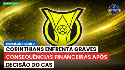 Brasileirão Série A Podcast: Corinthians enfrenta graves consequências financeiras após decisão do CAS