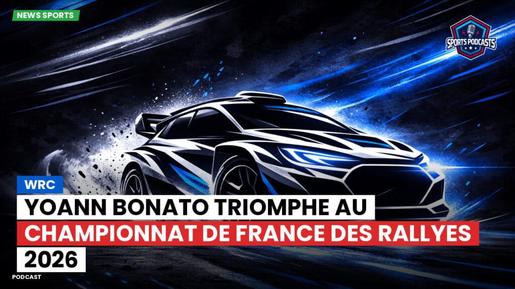 Wrc Podcast: WRC : Yoann Bonato triomphe au Championnat de France des Rallyes 2026
