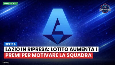Serie A Podcast: Serie A : Lazio in ripresa: Lotito aumenta i premi per motivare la squadra