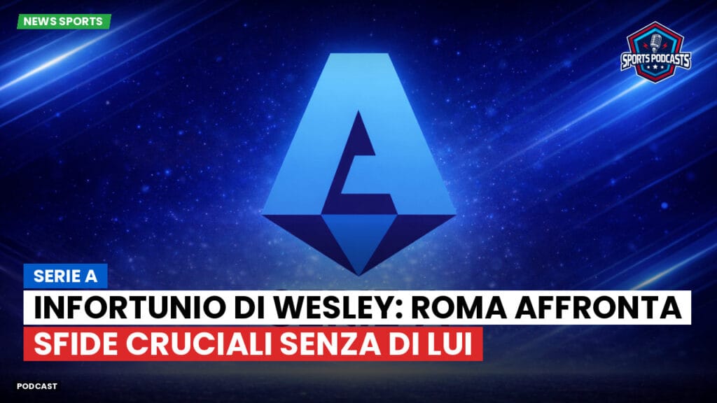 Serie A Podcast: Serie A : Infortunio di Wesley: Roma affronta sfide cruciali senza di lui