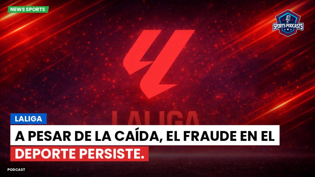 Laliga Podcast: LaLiga : A pesar de la caída, el fraude en el deporte persiste.