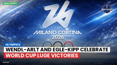 Olympics 2026 Podcast: Olympics : Wendl-Arlt and Egle-Kipp celebrate World Cup luge victories