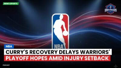 NBA Podcast: NBA : Curry's Recovery Delays Warriors' Playoff Hopes Amid Injury Setback