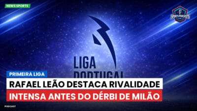 Primeira Liga Podcast: Primeira Liga : Rafael Leão destaca rivalidade intensa antes do Dérbi de Milão