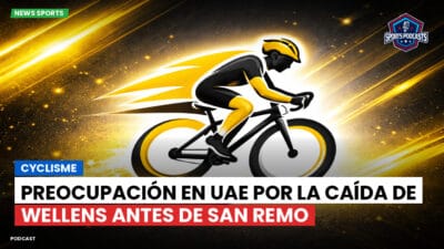 Ciclismo Podcast: Cyclisme : Preocupación en UAE por la caída de Wellens antes de San Remo