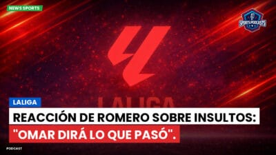 LaLiga Podcast: LaLiga : Reacción de Romero sobre insultos: "Omar dirá lo que pasó".