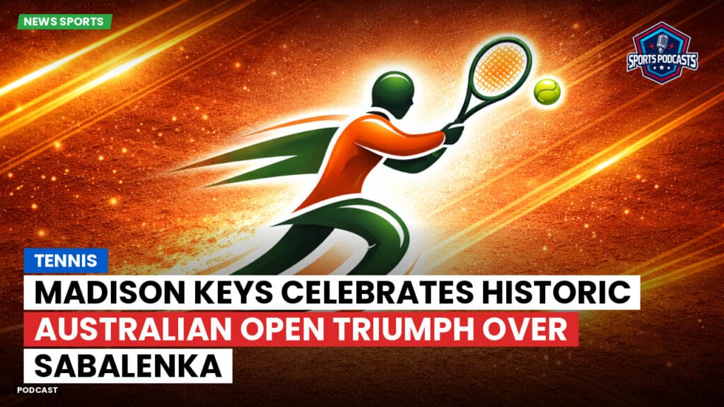 Tennis Podcast: Tennis : Madison Keys Celebrates Historic Australian Open Triumph Over Sabalenka