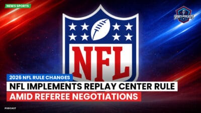 NFL Podcast: 2026 NFL Rule Changes : NFL Implements Replay Center Rule Amid Referee Negotiations
