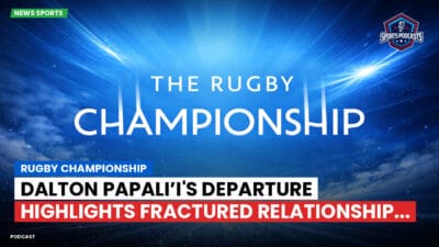Rugby Championship Podcast: Rugby Championship : Dalton Papali’i's Departure Highlights Fractured Relationship...