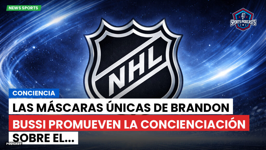 Nhl Podcast: Conciencia: Las máscaras únicas de Brandon Bussi promueven la concienciación sobre el...